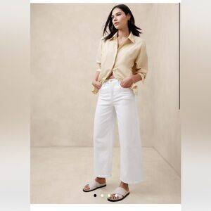 Wide leg cropped Jeans